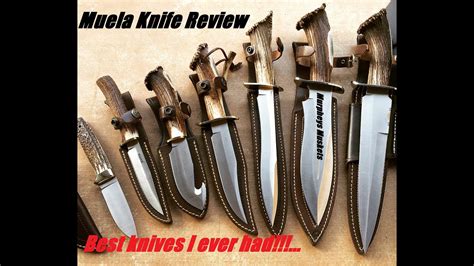 Muela Red Stag Knife Review - YouTube