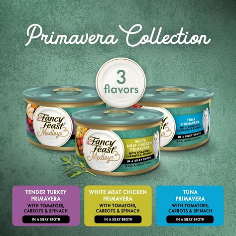 Fancy Feast Medleys Primavera Collection Variety Pack Canned Cat Food ...