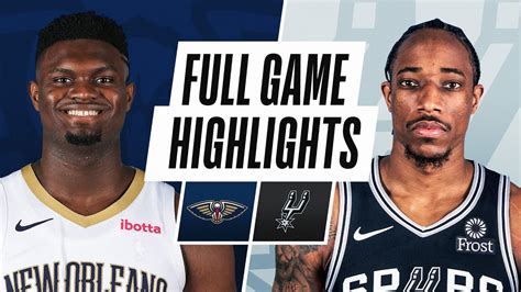 PELICANS at SPURS | FULL GAME HIGHLIGHTS | February 27, 2021 - YouTube