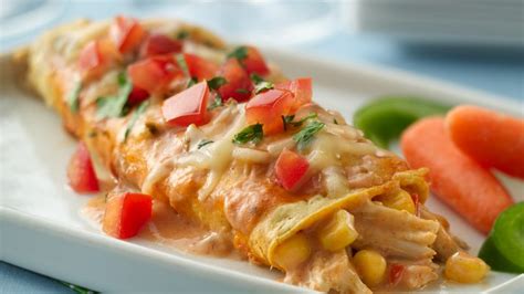 Tex-Mex Chicken Enchiladas recipe from Betty Crocker