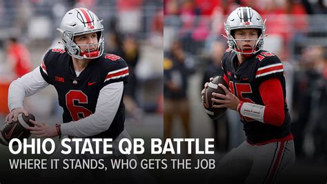 Ohio State QBs Kyle McCord, Devin Brown compete for starting job | 10tv.com