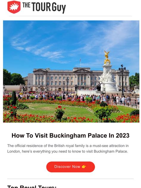 The Tour Guy: How to Visit Buckingham Palace in 2023 | Milled