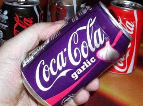 Joshua's Reviews: Coca- Cola Garlic and some of Coke's unusual Flavors!