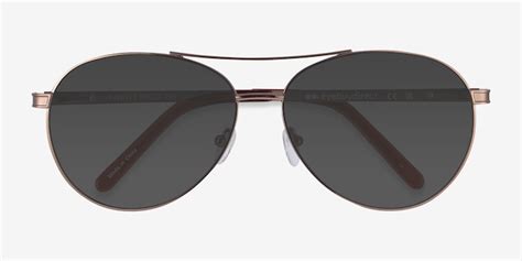 Everett - Classically Stylish Retro Aviator Sunglasses | EyeBuyDirect