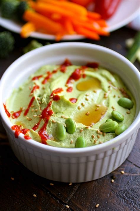 Spiced Edamame Hummus