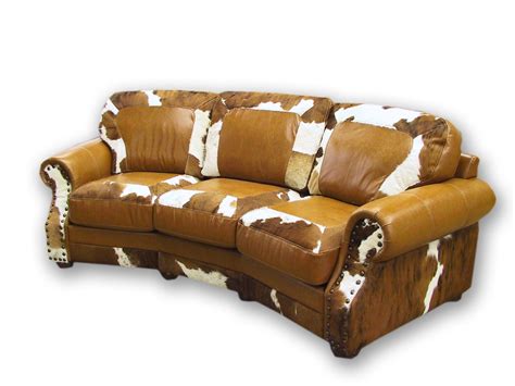 Curved Cowhide & Leather Sofa | Part of the Wild Bill's Elit… | Flickr