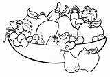 Free Printable Fruit Coloring Pages For Kids sketch template