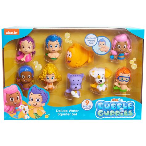 Bubble Guppies Bath Squirters Deluxe Set - 9 Bath Squirters Included - Walmart.com | Bubble ...