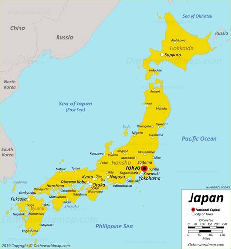 Map of Japan Yamanashi, Ibaraki, Wakayama, Kumamoto, Kyushu, Tokushima ...