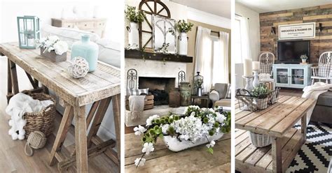 Design Idea: 11+ Farmhouse Living Room Decor Pictures