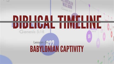 6. Babylonian Captivity | Biblical Timeline - YouTube