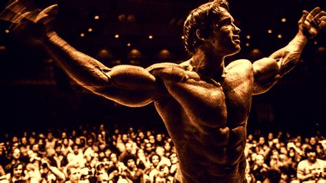 Arnold Schwarzenegger wins Mr. Olympia 1975 by Gendars on DeviantArt