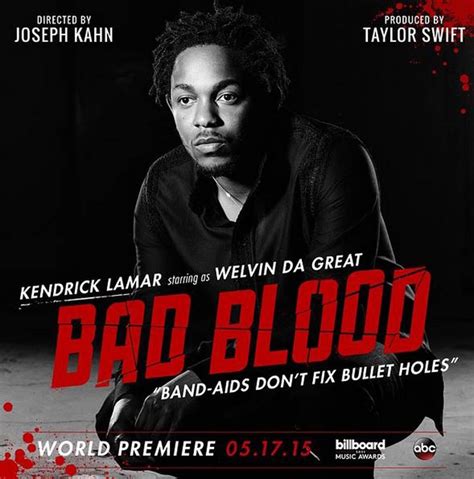 Kendrick Lamar is Taylor Swift's latest collected friend in Bad Blood ...