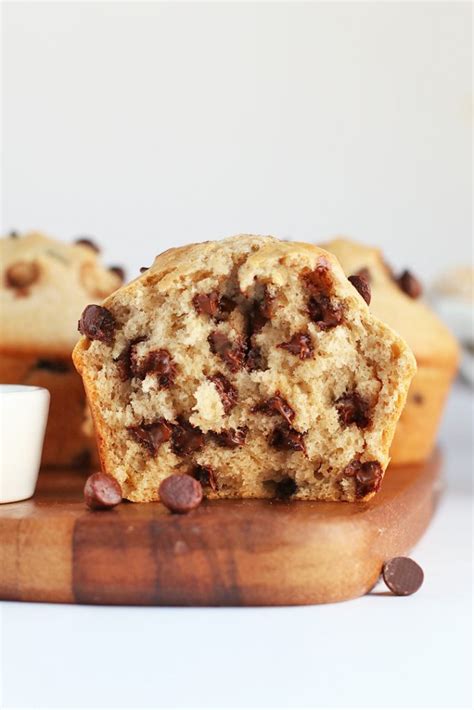 Vegan Chocolate Chip Muffins - My Darling Vegan