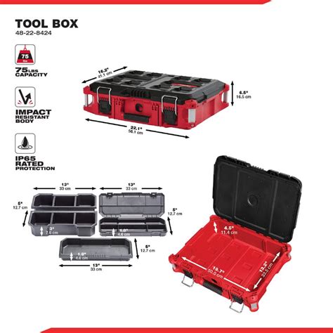 Milwaukee Packout Dimensions Guide