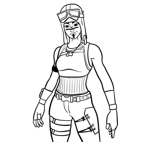 How to draw Renegade Raider - Sketchok easy drawing guides