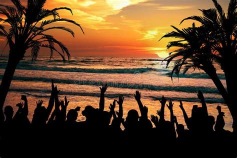 Tropical Beach Party stock photo. Image of celebration - 24320856