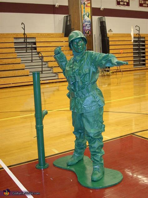 Plastic Green Army Man Costume | How-To Instructions - Photo 3/7