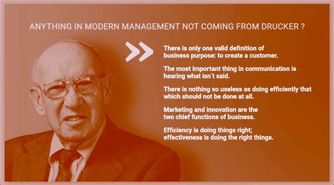 Inside Drucker’s Brain - the true essence of management