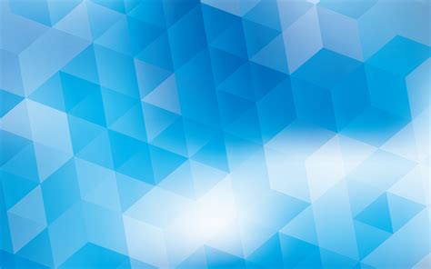 Download wallpaper 3840x2400 triangles, gradient, blue, abstract 4k ...