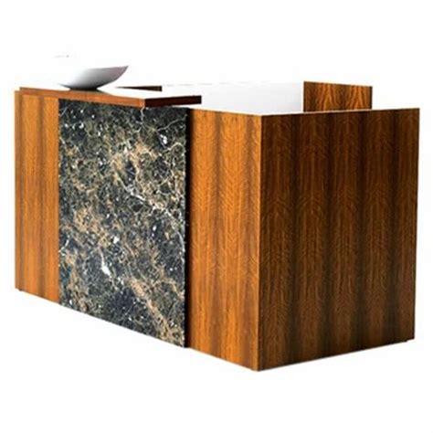 Wooden Reception Counter at Rs 50000 in Noida | ID: 14027895573