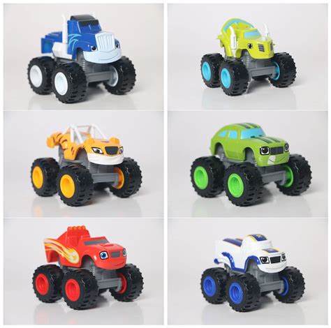 Single Sale Blaze Monster Cars Children Best Car Toys Blaze Pickle Zeg Darrington Crusher ...