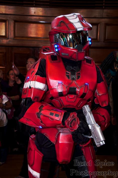 Red Spartan (Halo) Cosplay by BradSpice on DeviantArt