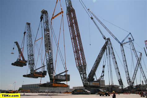 Powerful Liebherr Cranes