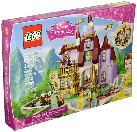 LEGO Disney Princess Belle's Enchanted Castle Building Kit | Disney princess toys, Lego disney ...