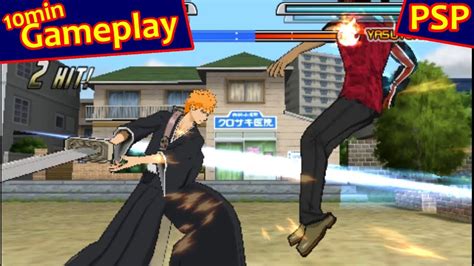 Bleach Heat The Soul 1 Psp Gameplay : This is my playthrough / gameplay ...