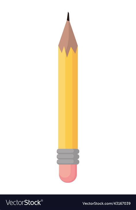 Sharp pencil design Royalty Free Vector Image - VectorStock