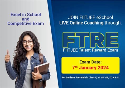 FIITJEE Talent Reward Exam 2023 | FIITJEE Talent Reward Exam 2023 ...