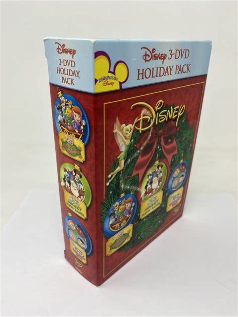 Playhouse Disney 3-Pack (DVD, 2009, 3-Disc Set) Christmas Holiday Pack ...