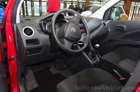 Suzuki Celerio interior at the 2014 Paris Motor Show