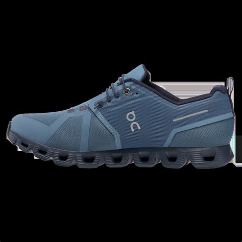 Men's Cloud 5 Waterproof | Metal & Navy | On United States