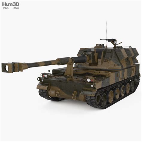 AHS Krab 3D model - Download Artillery systems on 3DModels.org