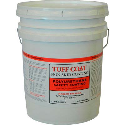 Paint & Accessories | Liquid Coatings | Tuff Coat 5 Gallon White, Non-Skid Coating - UT-100AQ ...