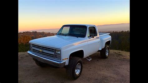 1986 Chevrolet Stepside 4x4 Squarebody - YouTube