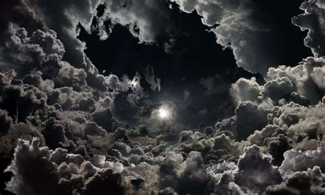 Black And White Clouds Photography