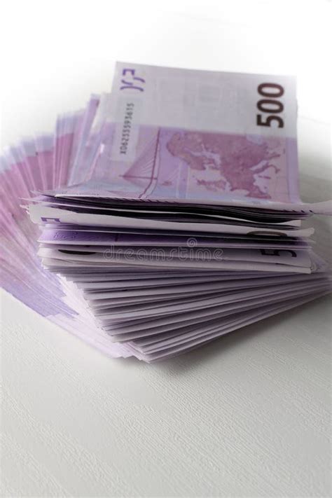 Many 500 Euro Banknotes. EU Currency Stock Photo - Image of closeup, banking: 110467310