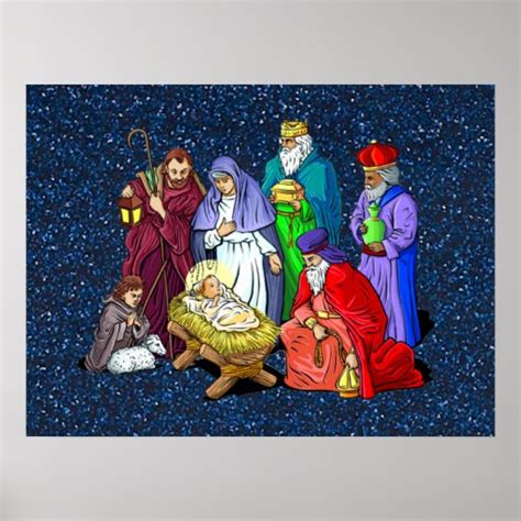 nativity poster | Zazzle