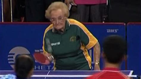 100-Year-Old Ping Pong Champ