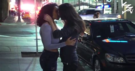 Girls Kissing Strangers! (LESBIAN PRANK) - Videos - Metatube