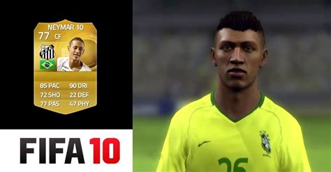 A evolução de Neymar no game Fifa - Futebol - UOL Esporte