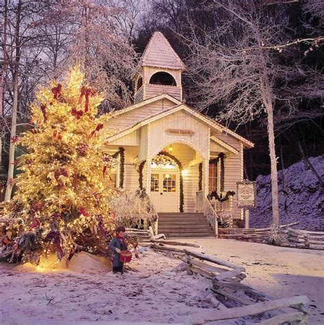 Smoky Mountain Fever | Smoky mountain christmas, Old country churches, Chapel