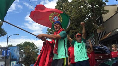 Portugal fans celebrate in Vancouver as team advances to Euro Cup final | CBC News