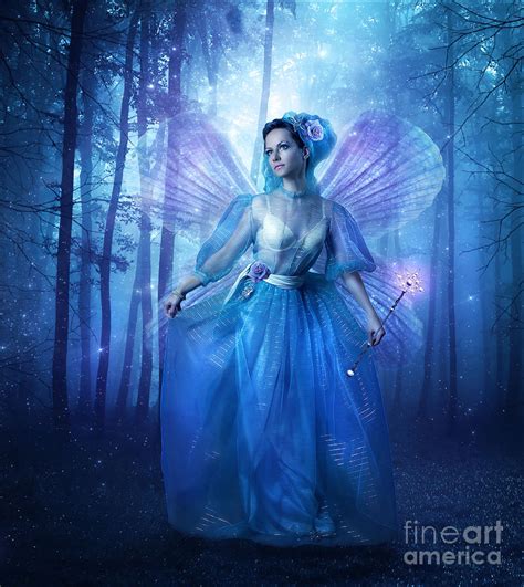 Fairy Godmother Digital Art by Jessica Allain