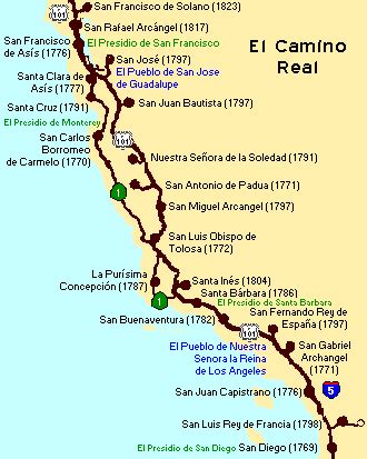 California Highways (www.cahighways.org): El Camino Real