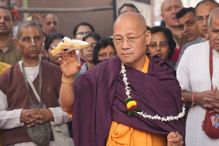 Devotees Iskcon Temple Offering Prayers On Editorial Stock Photo ...