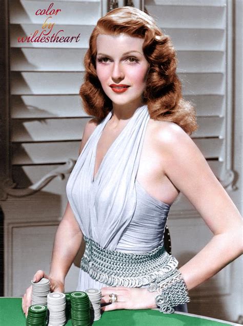 Rita Hayworth in "Gilda" 1946 : r/Colorization